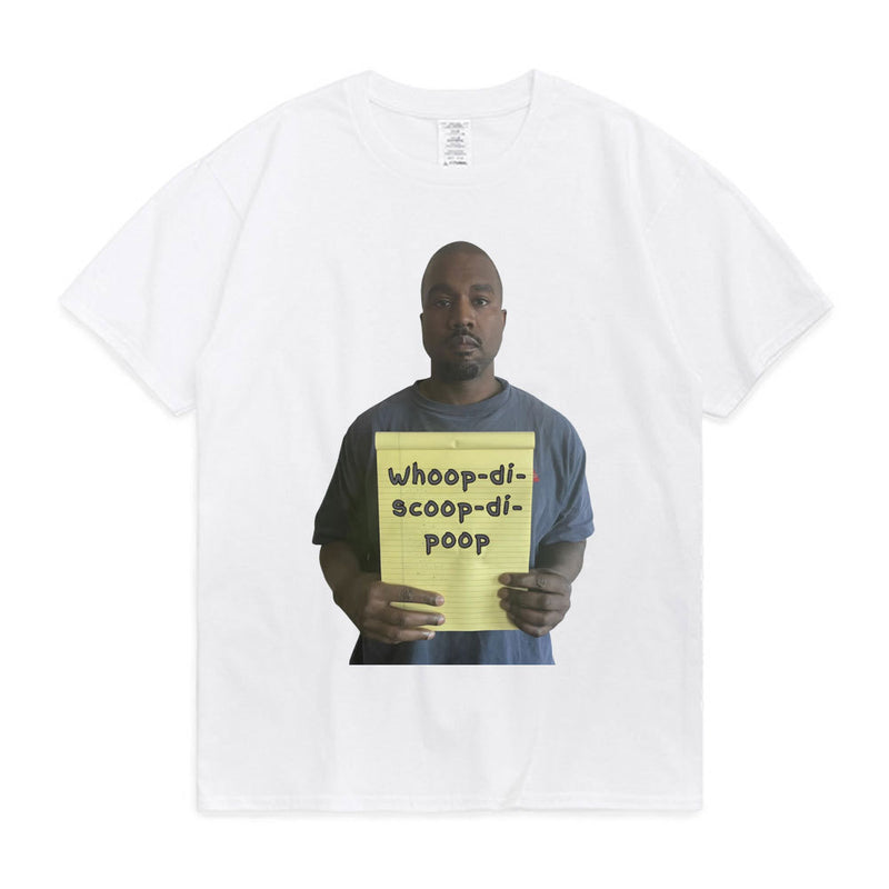 Rapper Kanye West Graphic T Shirt Men Women's 90s Vintag