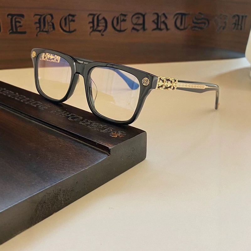 CHH Chrome Hearts Glasses three-dimensional LOGO engraving myopia glasses frame