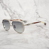 CHH Chrome Hearts Glasses Collector's Edition Pure Titanium Engraved Myopia Glasses Frame Sunglasses