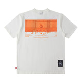 Men's T Shirt Printed Short-Sleeved T-shirt Men's Ins Trendy Loose Casual