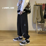 Men Sweatpants Polar Fleece Pants Men's Loose All-Matching