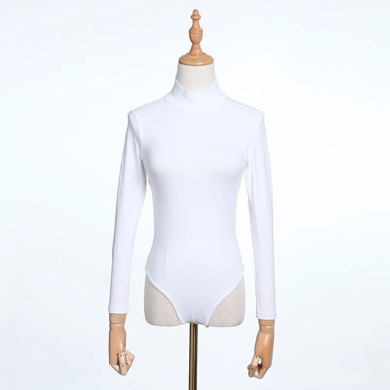 Women T-Shirt T-shirt Women's All-Match Long Sleeve Base Bodysuit