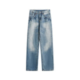 Unisex Pants Autumn Autumn Straight Jeans
