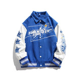 Varsity Jacket Vintage Fall Loose Baseball Uniform