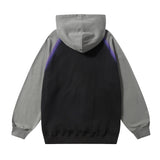 Men Hoodie Airbrush Outline Printed Hoodie