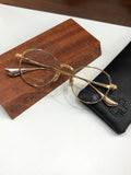 CHH Chrome Hearts Glasses Titanium Frame Glasses Frame Retro Literary Myopia Glasses Frame