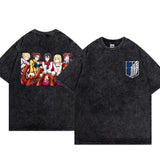 Anime T-shirt Attack on Titan Men's T-shirt  Cotton