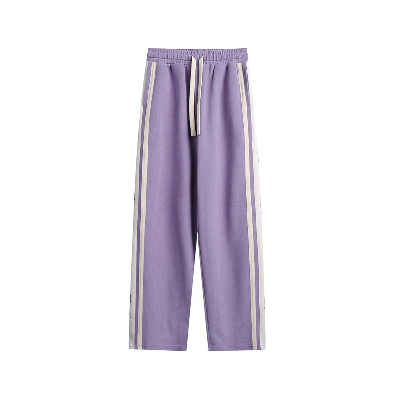 Unisex Pants Autumn Washed Drawstring Casual Pants