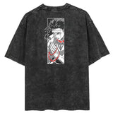Hip Hop Streetwear Oversize T Shirt Women Anime