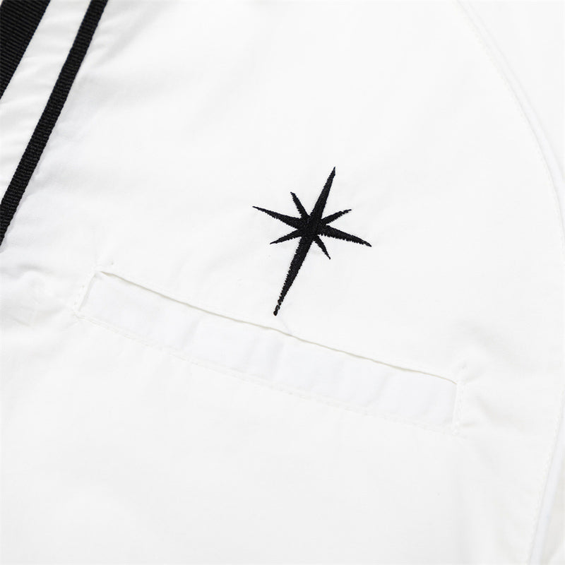 Men Long Sleeved T Shirt Vibe Heterochrosis Top Fly Long Sleeve Shirt Men's Spring and Autumn Leisure Loose