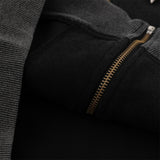 Men Hoodie Star Loose Wash Men's Autumn and Winter Zipper Cardigan Outerwear