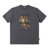 Men T Shirt Short-Sleeved T-shirt Boys Casual Loose