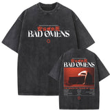Washed Vintage Bad Omens Band Tshirt THE DEATH