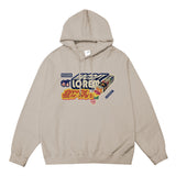 Men Hoodie Letter Hooded Pullover Men Autumn and Winter Loose Casual