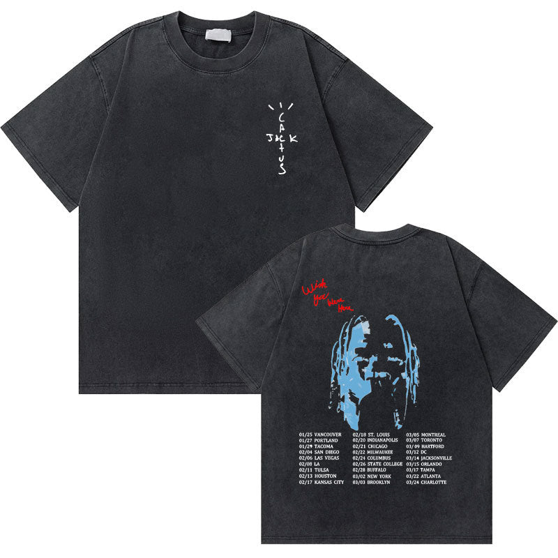Washed Vintage Cactus Jack Utopia Double Song