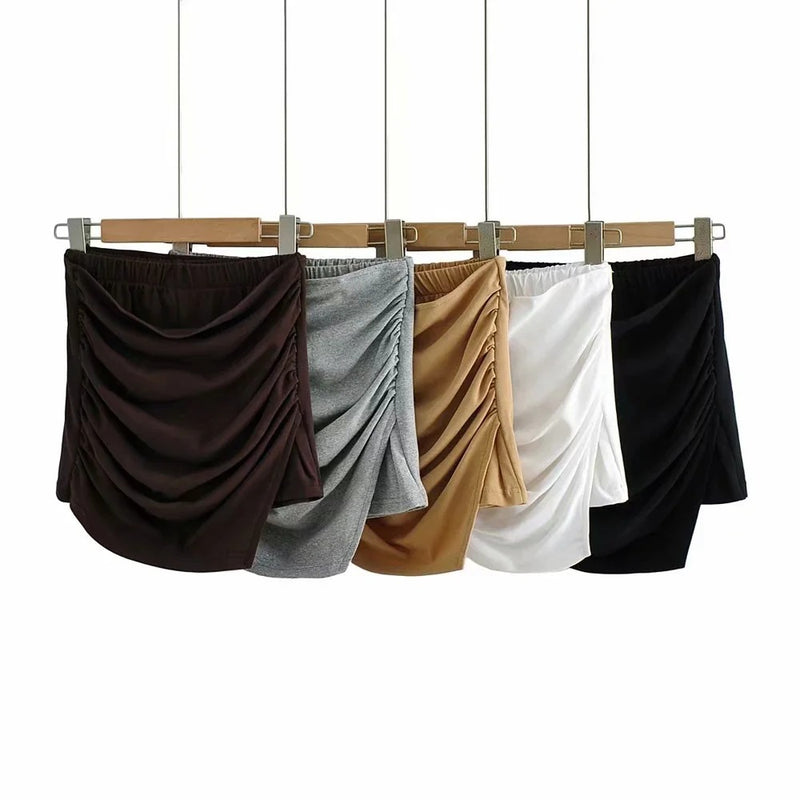 Women Skirt Summer Tight Culottes Women's Stitching Hip Skirt
