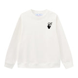 Off OW White Sweatshirt Monet oil paintings