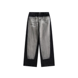 Unisex Jeans Men's and Women's Loose Straight Wide-Leg Pants