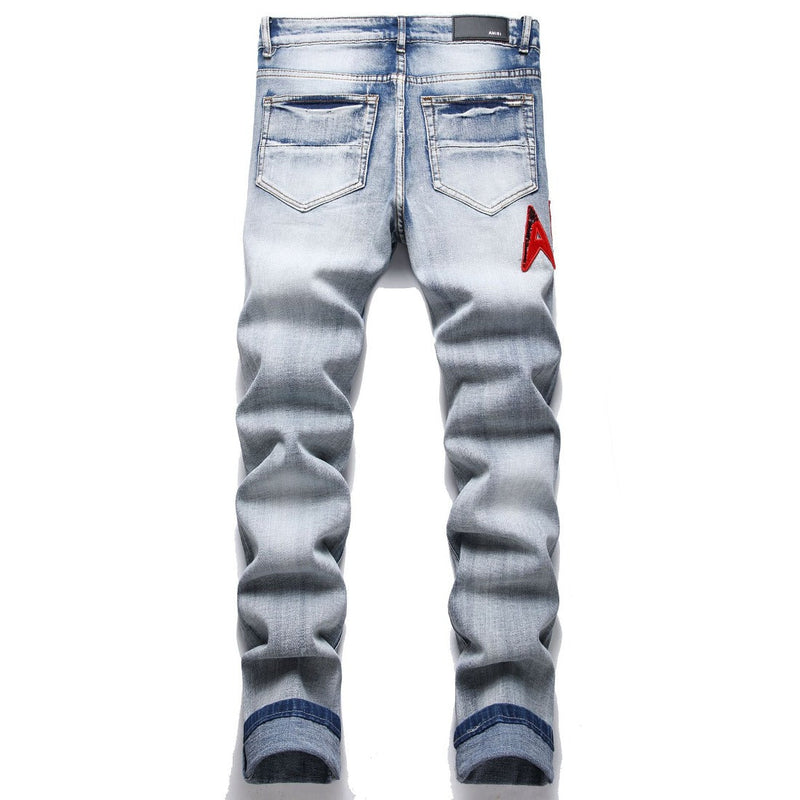 Amiri Jeans Ripped Stretch Jeans