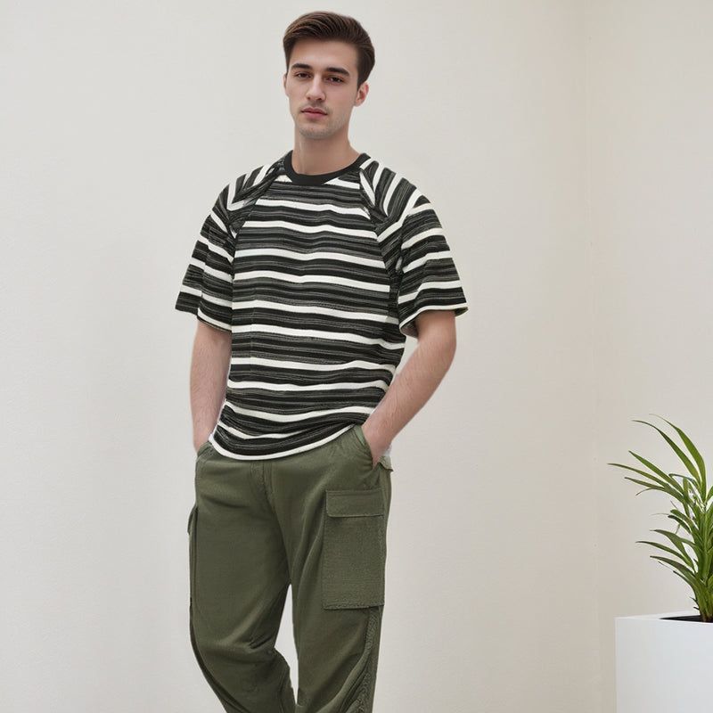 Men's T-shirt Summer Short-Sleeved T-shirt Men's and Women's Loose