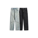 Unisex Jeans Men's and Women's Loose Straight Jeans