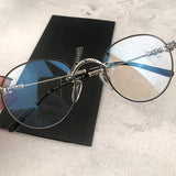 CHH Chrome Hearts Glasses glasses frame ultra-light metal round frame retro literature and art