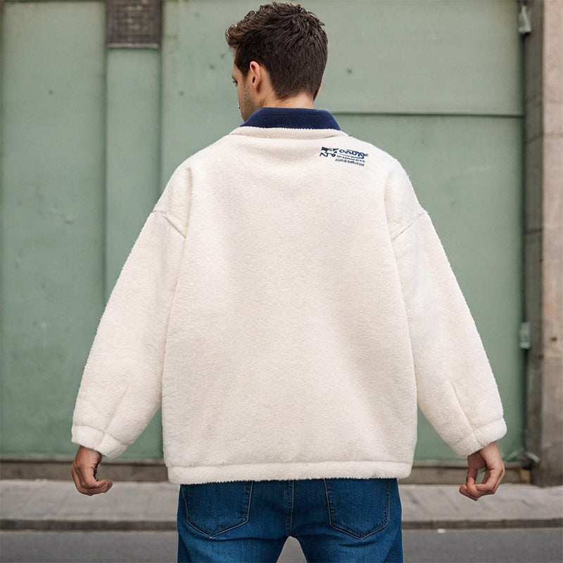 Men Jacket Men Winter Loose Cotton Coat