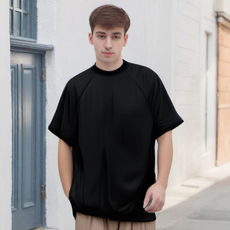 Men's T-shirt Short-Sleeved T-shirt Men's and Women's Loose