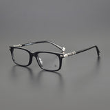 CHH Chrome Hearts Glasses 925 Silver Plated Ultra Light Retro Glasses Frame Myopia Glasses Frame