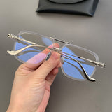 CHH Chrome Hearts Glasses Toad Mirror Plate Vintage Myopia Glasses Frame