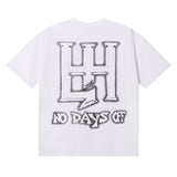 Life hustlers american hot diamond direct injection street printing pure cotton t-shirt g