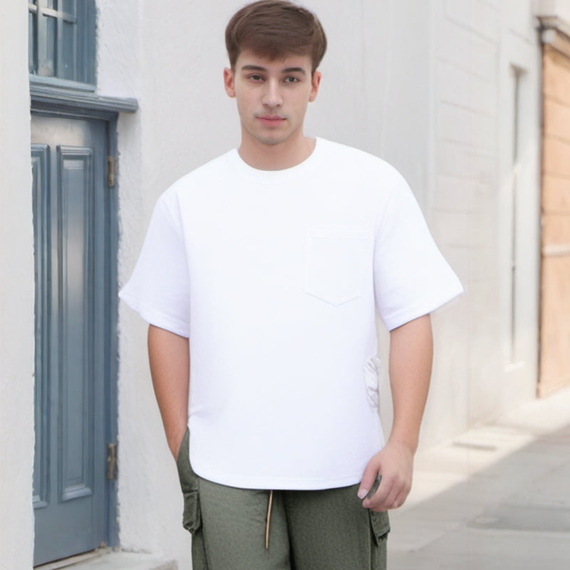 Men's T-shirt Short-Sleeved T-shirt Men's and Women's Loose