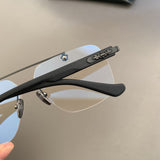CHH Chrome Hearts Glasses Pure Titanium Vintage Frameless Myopia Frames