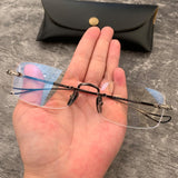 CHH Chrome Hearts Glasses Crowe Glasses Frame Business Gold Edge Punching