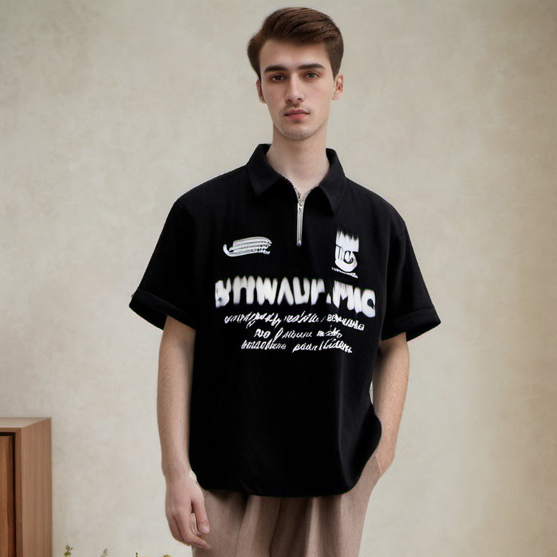 Unisex Polo Shirt Men Summer Short Sleeve