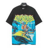 Godspeed men's youth t-shirt - short sleeve, washed print, 100% cotton, american retro style