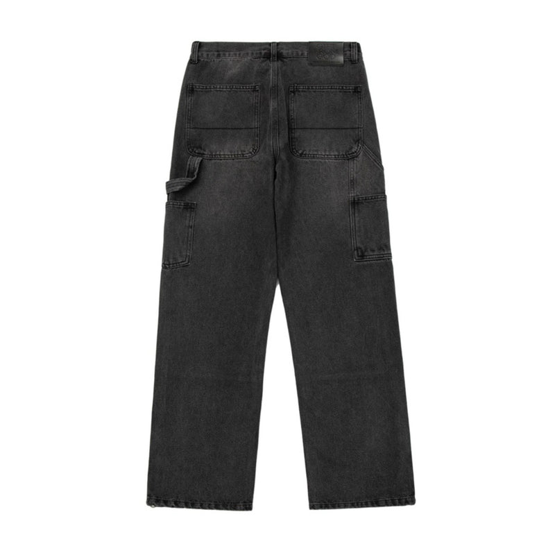 Unisex Jeans Men's Pants Loose Zip