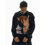 Detroit Eminem Hoodie Eminem Printed Vintage Old Hooded Sweater