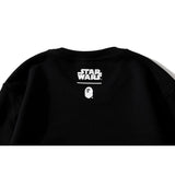 Bathing Ape Sweatshirts Ape Head and Star Wars White Warrior Loose Casual Couple Pullover Sweatshirt