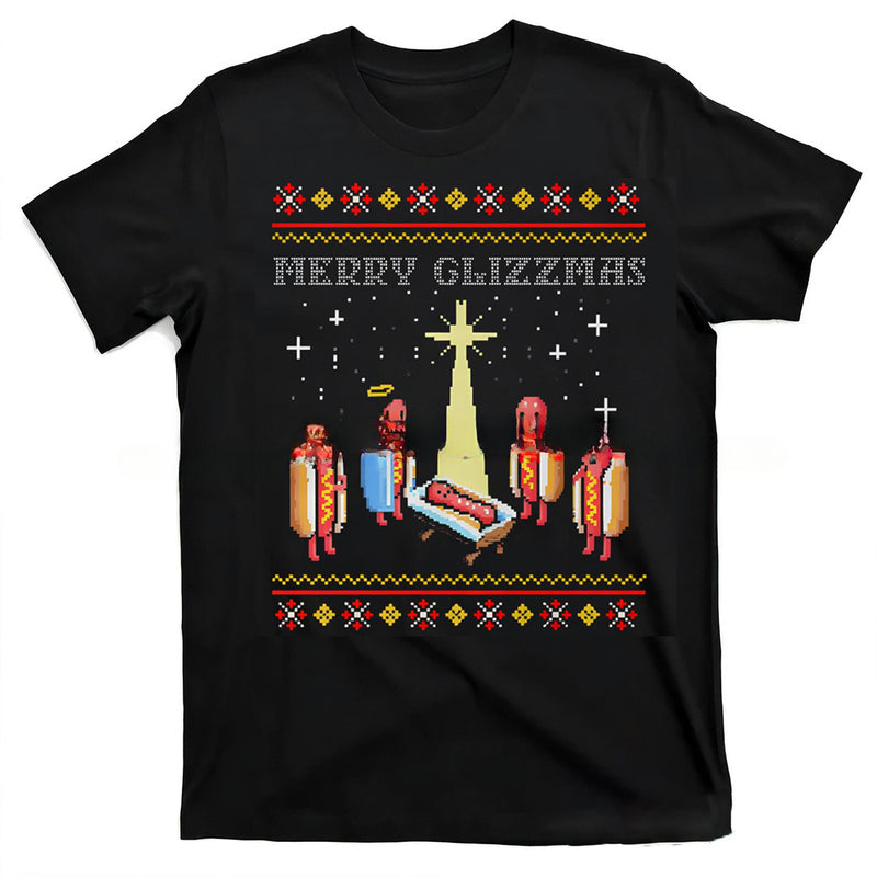 Merry Glizzmas Ugly Christmas Shirt