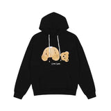 Palm Angle Hoodie Palm Angels Broken Bear Embroidered Hoodie Men and Women