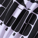 Satoshi direct injection hip hop printed pure cotton t-shirt g