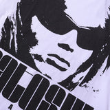 Satoshi direct injection hip hop printed pure cotton t-shirt g