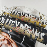 Men's t-shirt with rhinestone print, 100% cotton print