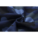 Bathing Ape Sweatshirts Fashion Brand Camouflage Shark Head Print Cotton Terry round Neck Sweater