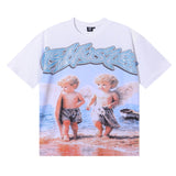 Life hustlers american hip hop printingpure cotton t-shirt g