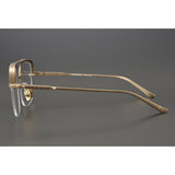 CHH Chrome Hearts Glasses Versatile Pure Titanium Square Glasses Frame