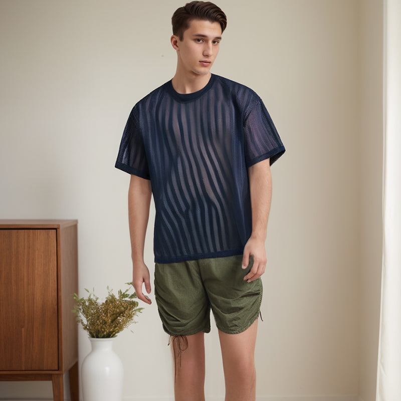 Men T Shirts Summer Men's round Neck Short Sleeve
