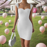 Graduation Dresses Slim Fit Hollow Sleeveless Dress
