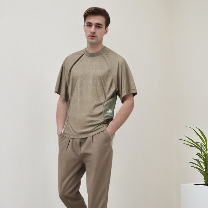 Men's T-shirt Short-Sleeved T-shirt Men's and Women's Loose